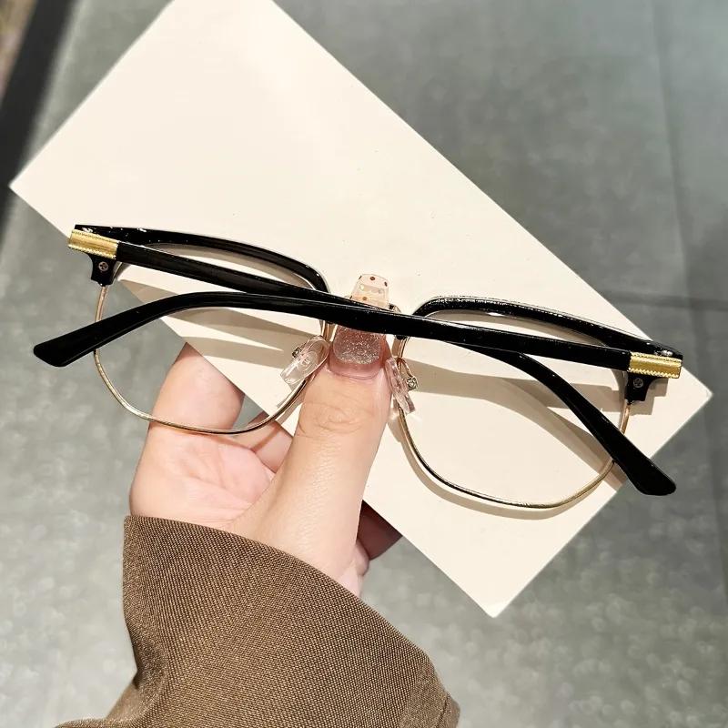 1pcs Men's Glasses - Classic Full Frame Fashionable Durable Anti Blue Light Glasses Suitable for Daily and Formal Occasions