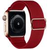 Fabric Braided Solo Loop Nylon Strap For Apple Watch SE 6 Band 44mm 40mm 38mm 42mm Elastic Bracelet for iWatch Series 6 5 4 3 2 1 SE