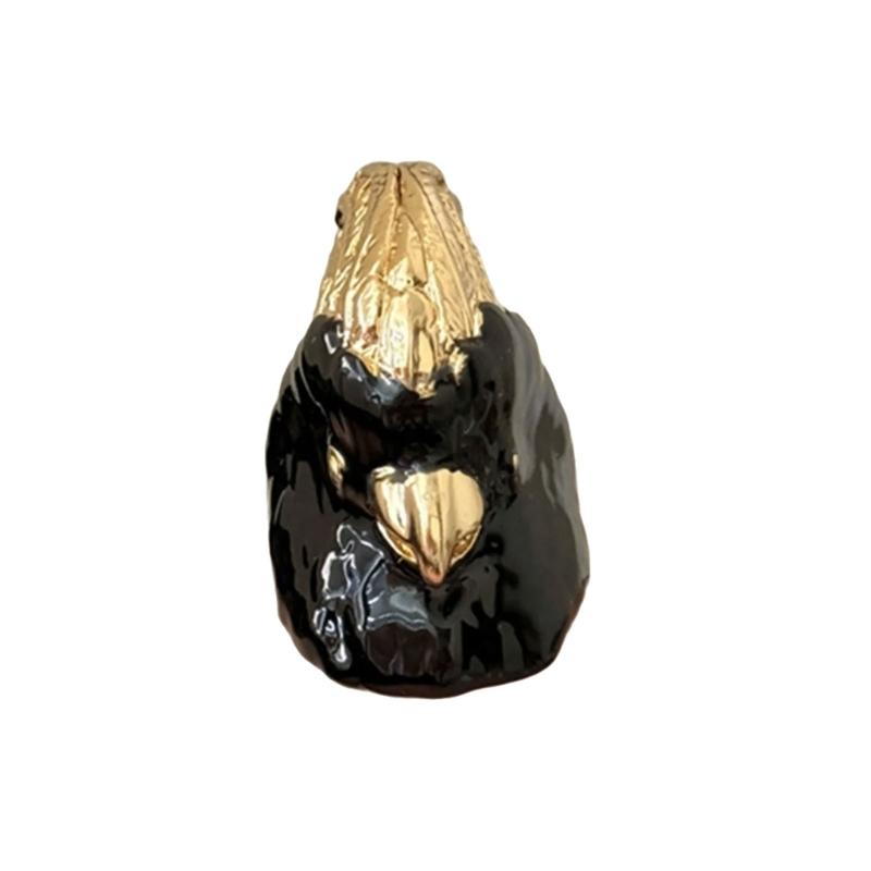 Artistic Conure Molded Statement Hoop Modifiable Size Traditional Oil Drop Workmanship Comfortable Metal Jewelry Gift