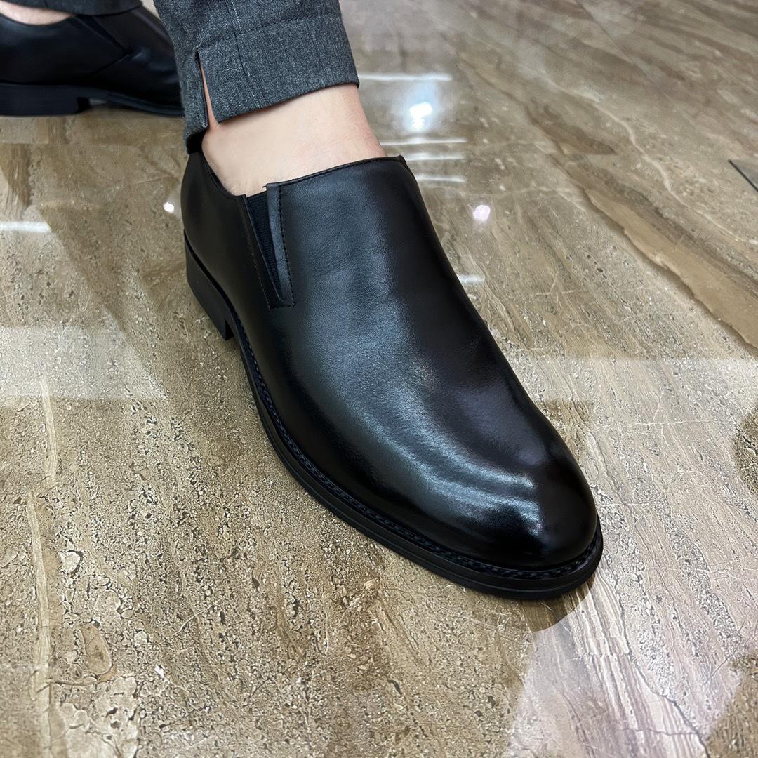 

2024 Men s Trendy Korean-Style Casual Leather Business Shoes 43