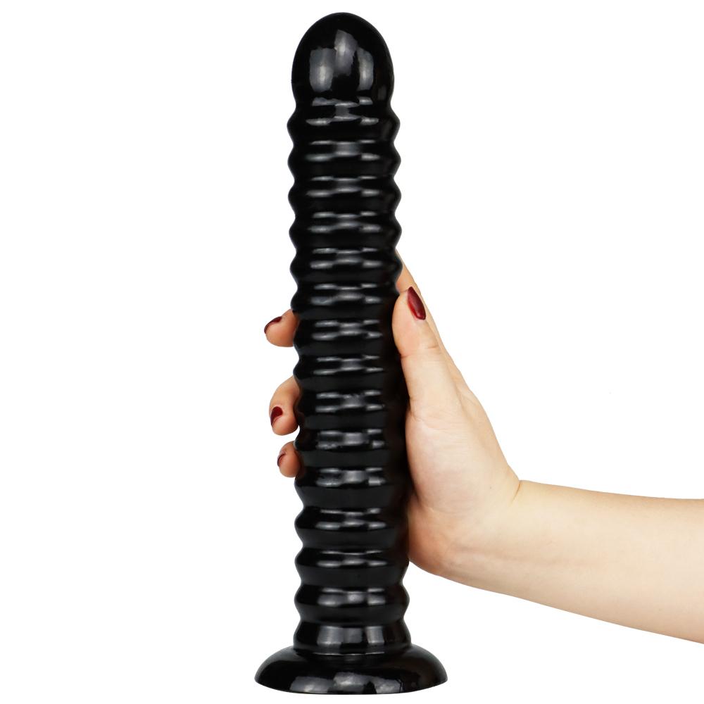Plug Anal Largo Dildo Masajeador de Próstata Masturbador para Hombres Mujeres