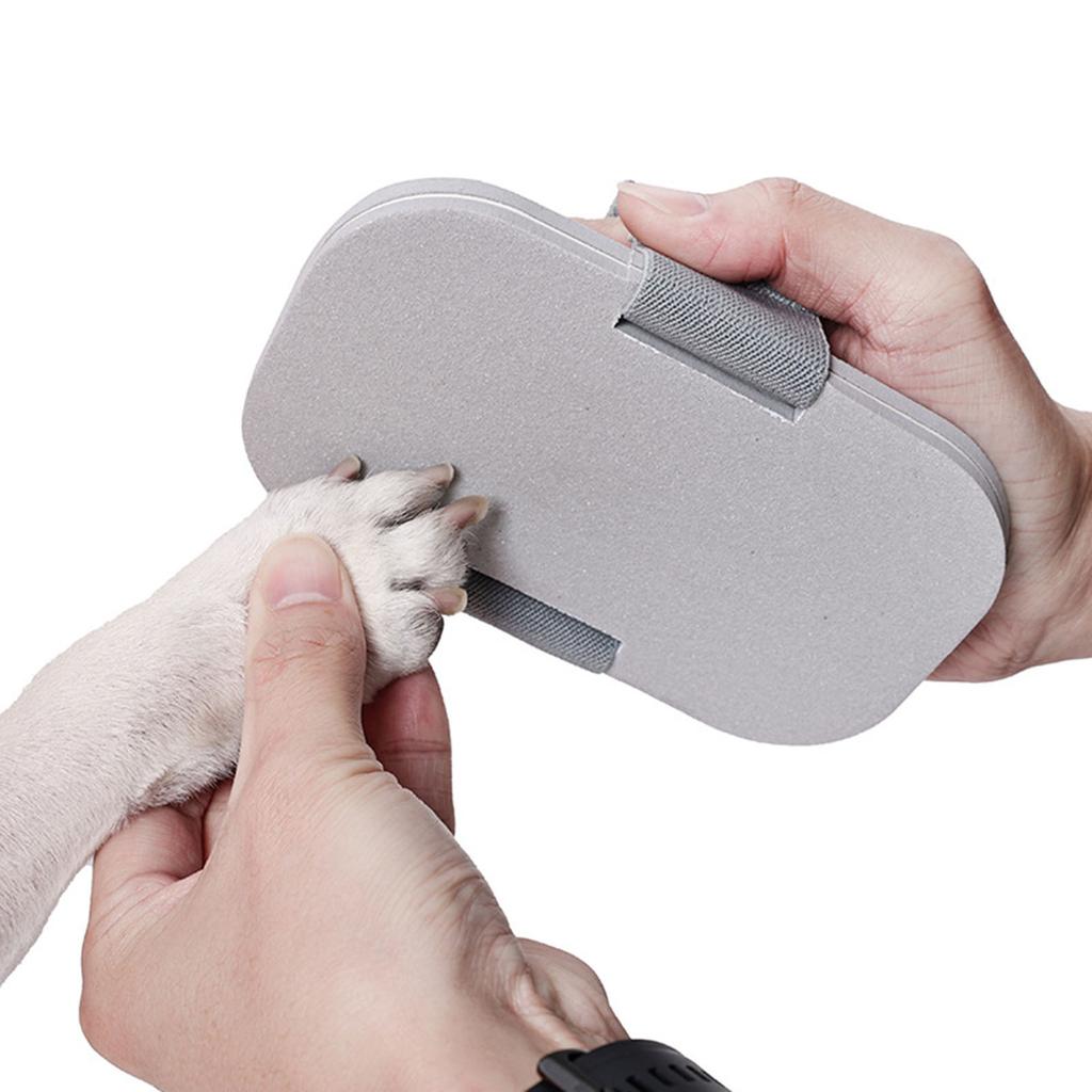 Effizientes Hunde-Kratzbrett für die Haustierpflege Hunde-Schleifpad Stressfreie Katzen-Nagelfeile Nagelpflegezubehör