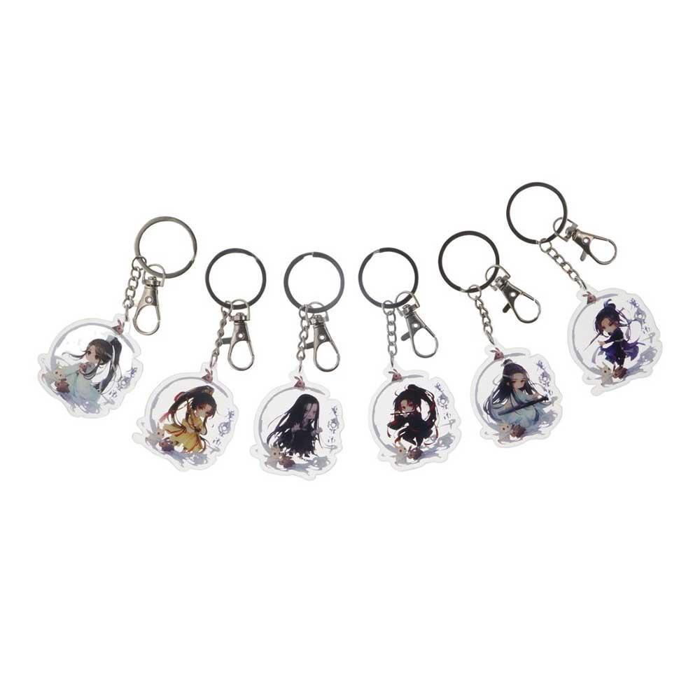Of Demonic Lan WangJi Wei Wuxian Bag Pendant Key Ring Holder Key Rings Mo Dao Zu Shi Keychain