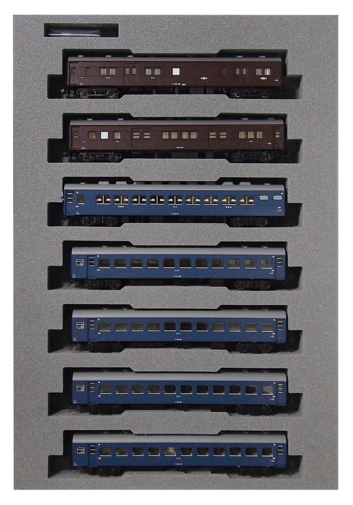 KATO N Gauge 10 Series Night Express [Daisen] 7-Car Additional Set 10-1450 Railway Model Passenger Car