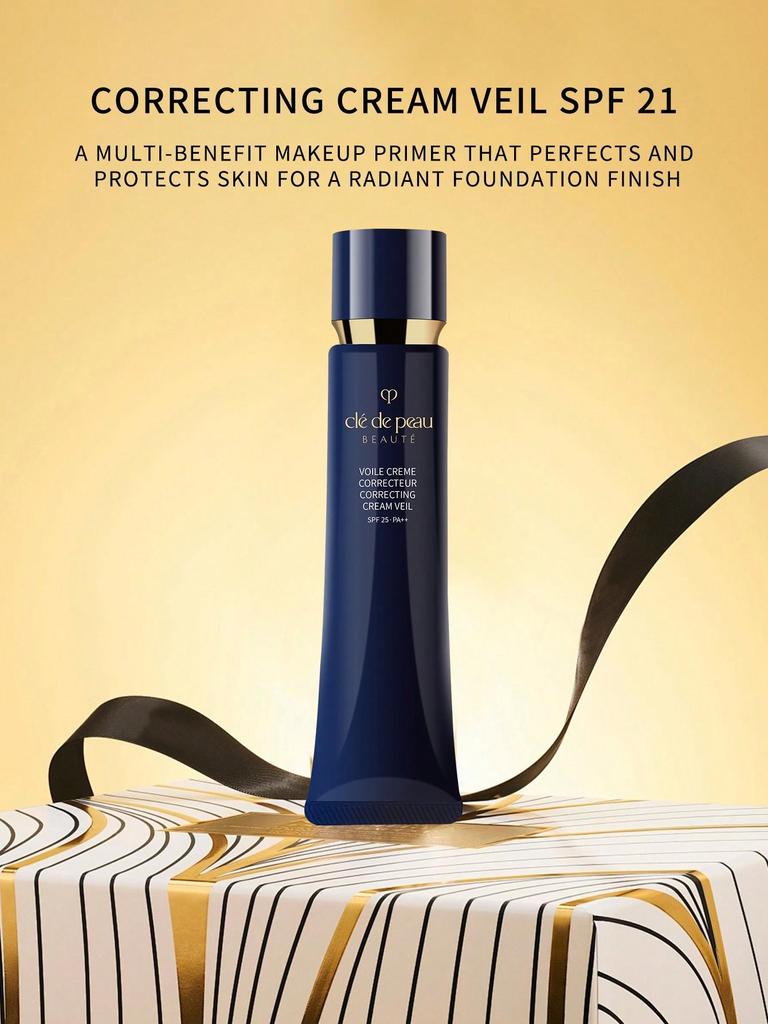 Clé de Peau Beauté Correcting Cream Veil | SPF 25 PA++ | Makeup Primer & UV Protection | 37ml