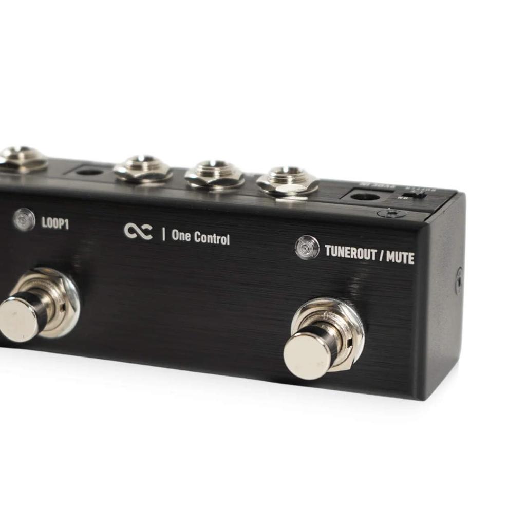 One Control Iguana Tail Loop MKIII 5 Loops with and BJF Buffer 5 Loop Switcher with Buffer - T.O. -