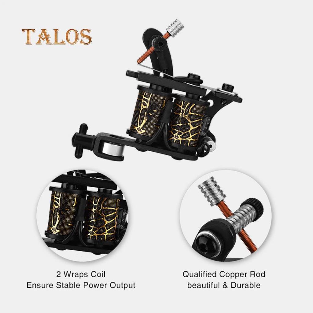 TBC 8 Warps Coils Tattoo Machine Rotary Motor Liner Shader Beginner Beauty Care Tool