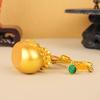 Feng Shui Gold Money Bag Ornaments - Fortune Tree Desktop Decoration for Home Office