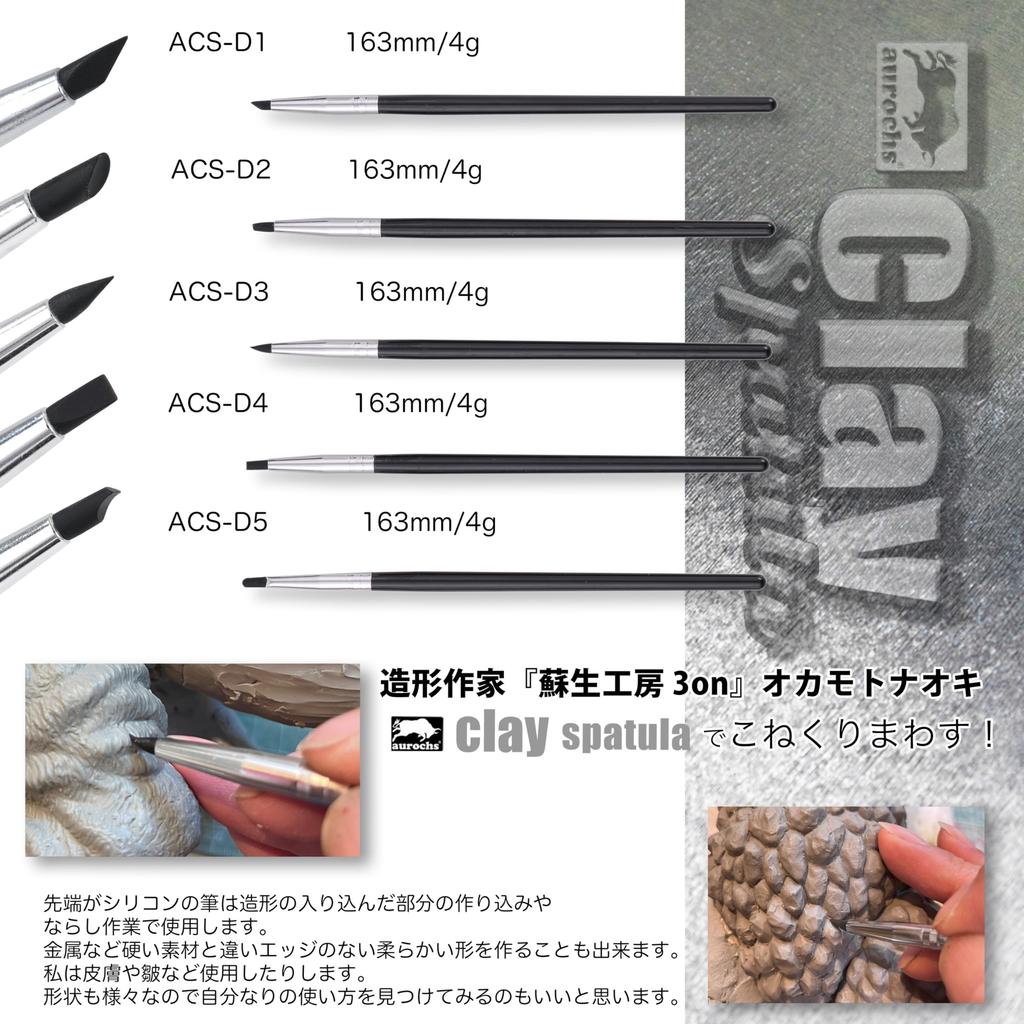 Aurochs EZ-tools Sada hlinených špachtlí 20 ks, 40 tvarov, s puzdrom, na hlinené tvorenie, tmel, sada špachtlí, súprava, Grace Sculpey, nástroje na bábiky