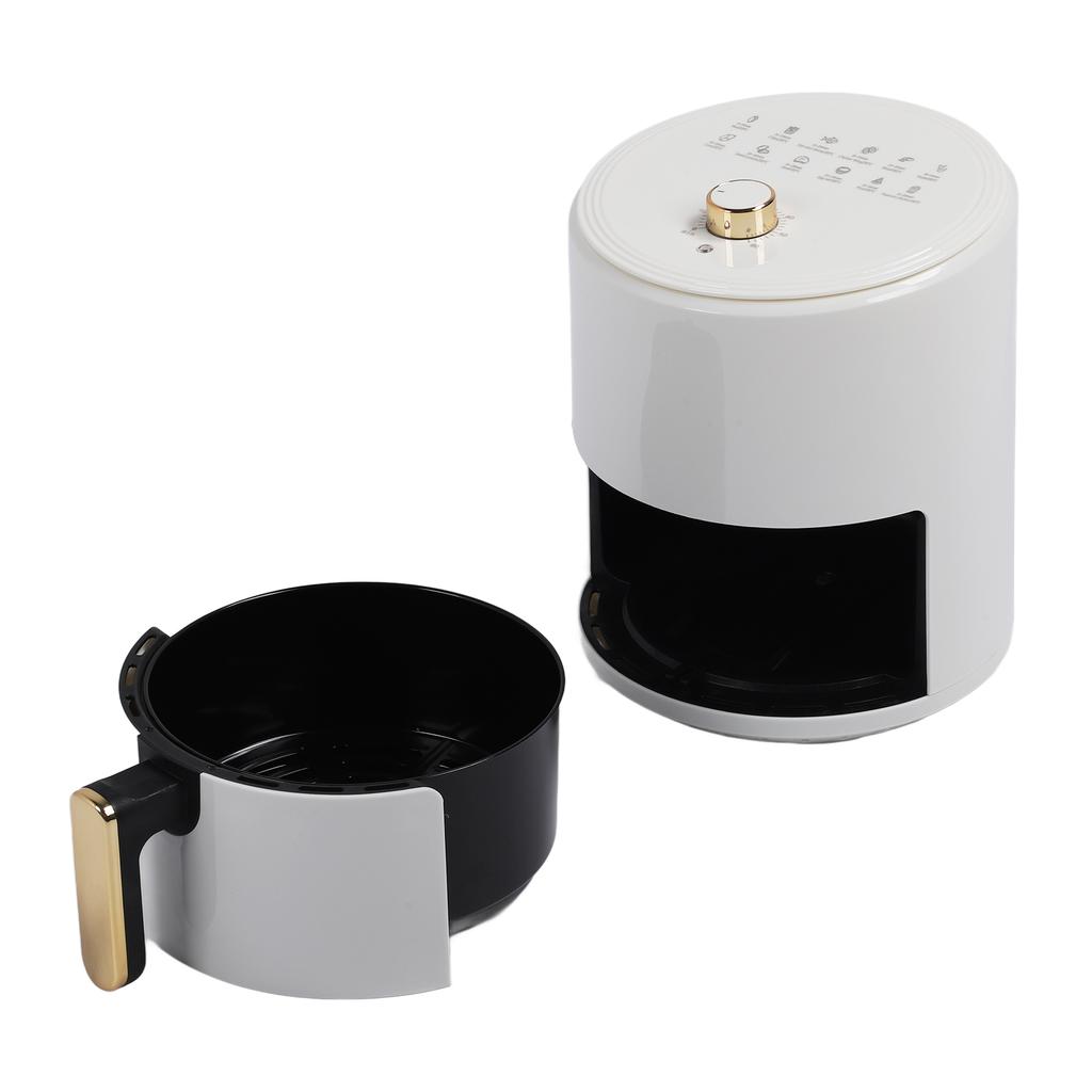 Friggitrice Elettrica Forno Cuocitore Capacità 6L Controllo Intelligente della Temperatura Circolazione del Calore a 360 Gradi