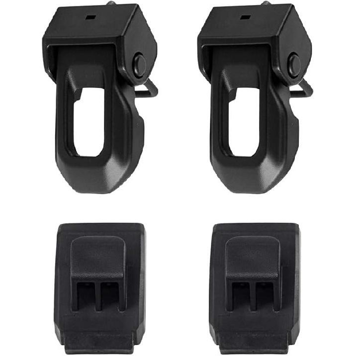 Jeep Hood Latch For 2007-2018 Jeep Wrangler Jk JL Black Stainless Steel Catch Kit Accessories To 2018 Jeep Wrangler