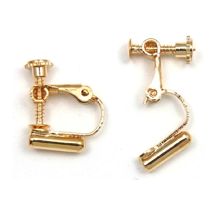 Interchangeable U Shaped Screw Ear Clip Adapter for Multiple Styles Earrings and Craft Projects