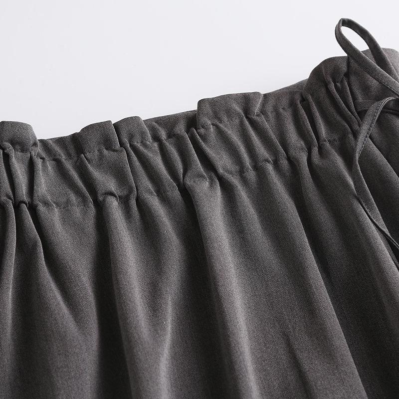 Юбка-бандаж средней длины для женщин весна-осень корейский стиль с высокой талией узкие — фото 12