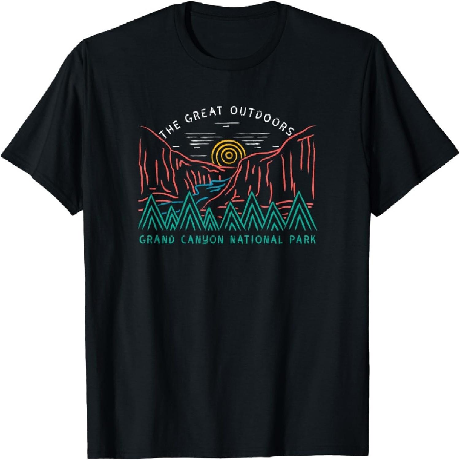 

Grand Canyon National Park Retro T-Shirt(1) XXXXXL різнокольоровий