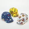 JYL DIY Excavator Kids Cap Graffiti Baseball Hat Cotton