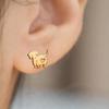 1 pár náušnic jezevčíků Krásné náušnice zvířecích mazlíčků pro ženy Dívky Módní Piercing Sada šperků do uší Roztomilý Denní dárek