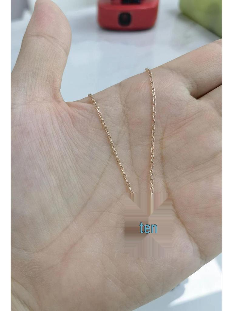 Halskette mit vierblättrigem Kleeblatt, 18 Karat vergoldet, mit Anhänger aus rosenrotem Chalcedon, Achat und weißem Muschelkern für Damen