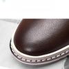 Men's Handmade Casual Leather Shoes Derbies Flats Dress Shoes