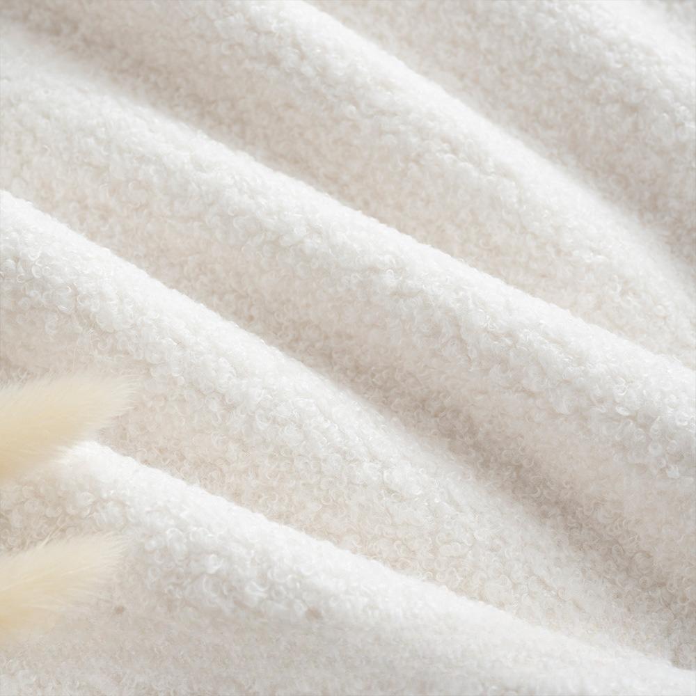 100x145cm Thickened Lamb Wool Fabric for Winter Hoodies, Outerwear, Pillows, Pet Beds, Handmade DIY Clothing Fabric
