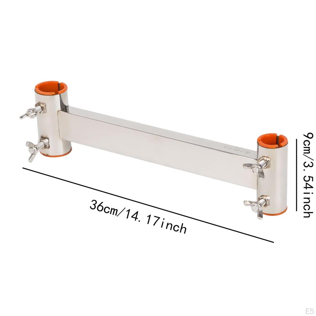 Angelschirmhalter, Angelrutenhalterung, Tragbare Klemmhalterung für
