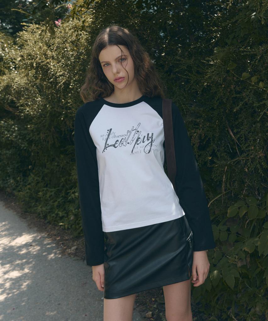 Ledeoli Studded Raglan Long Sleeve [Ivory]