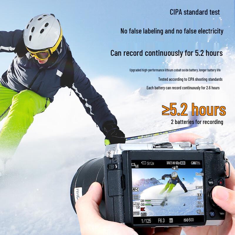 Llano LP-E17h Camera Battery & Dual Charger Set for Canon EOS CN plug (adapter included)