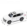 Alloy Car Toyota Model 132 Scale Toy Cruiser Functional Doors Features Light
