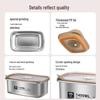 Kambach 304 Stainless Steel Microwaveable Food Container