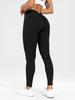 V-Shaped High-Elastic Hip-Lifting Pleated Yoga Pants - Popular in Europe & America for Training, Running & Fitness