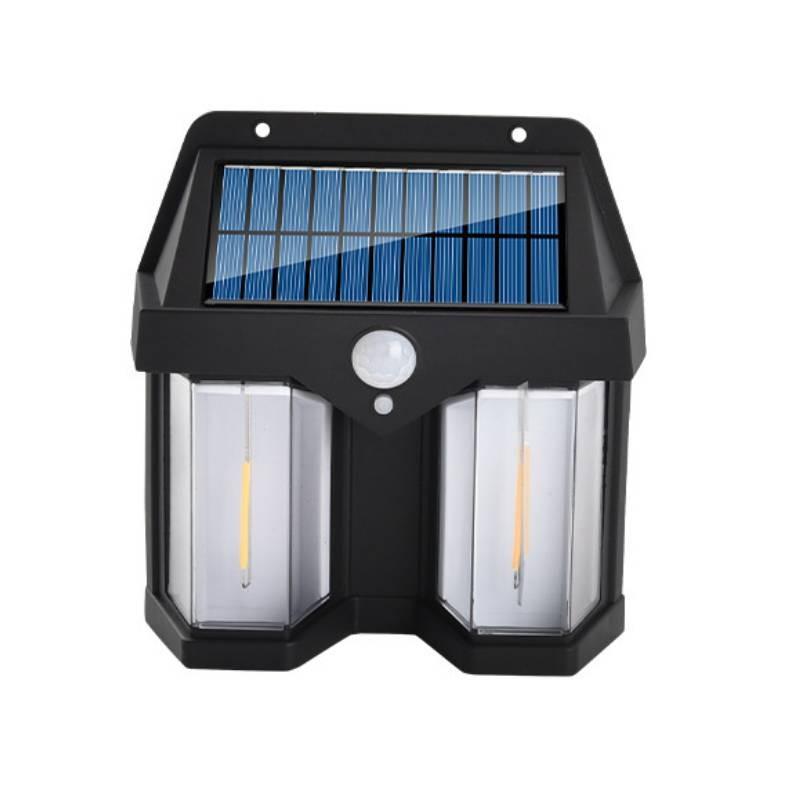 Lamp Solar Outdoor Motion Sensor Tungsten Filament Wall Light Garden Waterproof