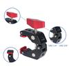 Heavy Duty Aluminum Magical Arm Clamp With Universal 1/4 3/8 Thread For Secure Camera Mounting Photography Accessories