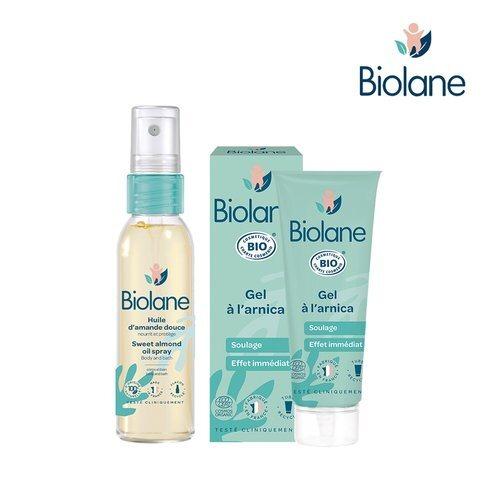 Biolane Safe Care Set (Oil Spray x1 + Arnica Gel x1) Baby, Kids, Newborn, Pregnancy, and Childbirth Moisturizing_684338