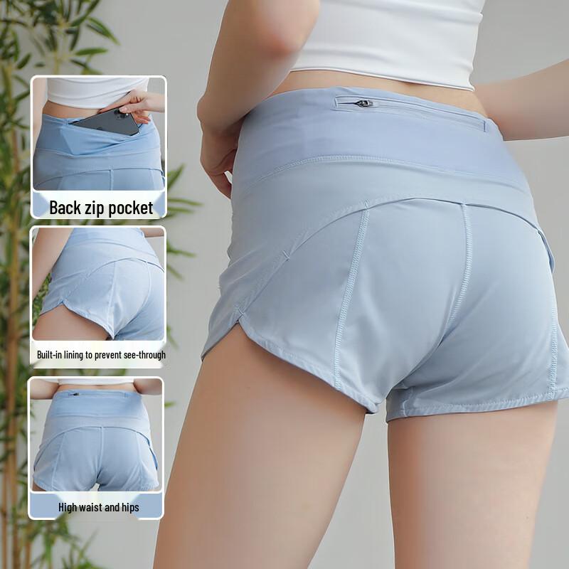 Longchan Women's Quick-Dry Sports Shorts