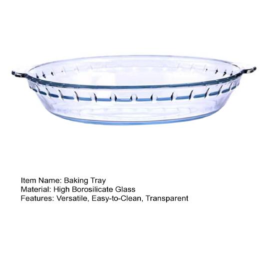 Skleněná koláčová forma na ovoce s vroubkovaným okrajem Hluboká vlnitá forma na pečení koláčů quiche do trouby a mikrovlnné trouby Pečicí náčiní pro domácnost a restauraci