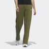 Adidas Originals Trefoil Button Plain Casual Sports Long Pants Women Bottoms Olive-Green HL9393