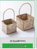 Mid-Autumn Festival Cattail Weave Handmade Plant Fiber Flower Pot