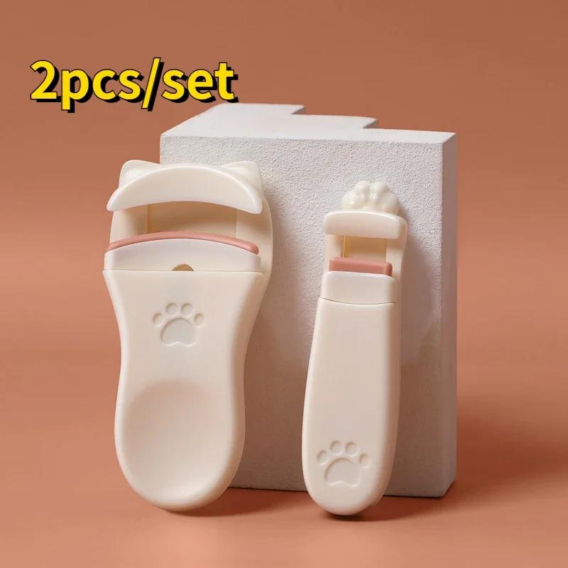 Cat Claw Eyelashes Curler Cute Designs Accessories Tool Fit All Eyelash Shapes Long Lasting Professional for Women Makeup
