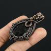 Nummite & Smoky Topaz  Pendant Gemstone Jewelry, 999 Copper Wire Wrapped Pendant, Gift For Women Handmade Pendant