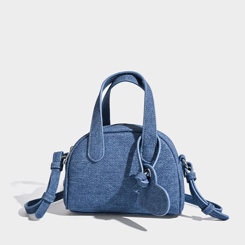 

Fashion Denim Jeans Compact Shell Shape Crossbody Bags Phone Female Women Bags Premium Durable Quality Useful Practical