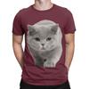 British Shorthair Graphic 100 Cotton TShirt Shorthair Tees Tops For Unisex