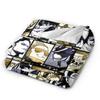 Aizawa Boku No My Hero Academia Blankets Flannel Academy  Lightweight Thin Throw Blanket for Bedding Car Plush Thin Quilt