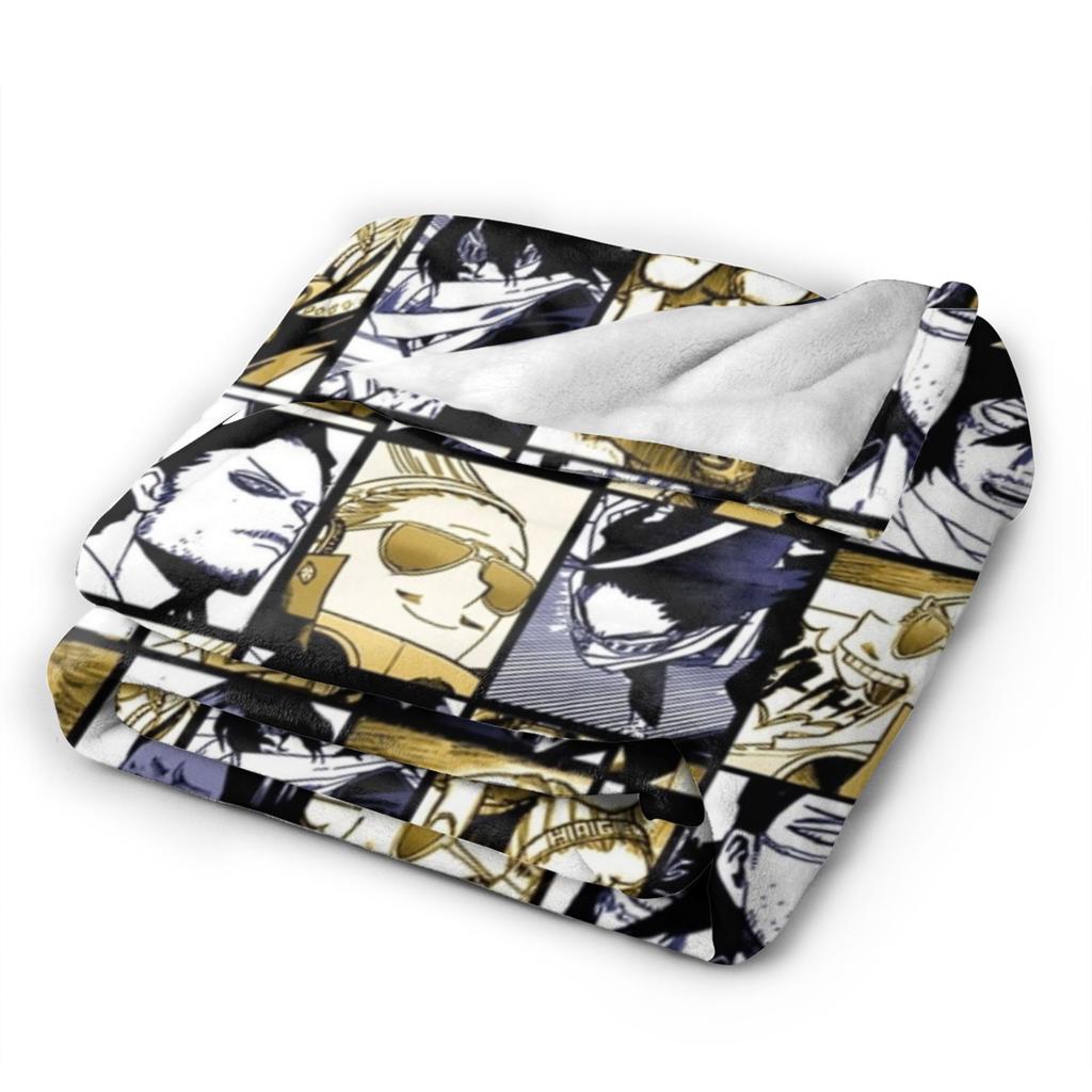 Aizawa Boku No My Hero Academia Blankets Flannel Academy  Lightweight Thin Throw Blanket for Bedding Car Plush Thin Quilt