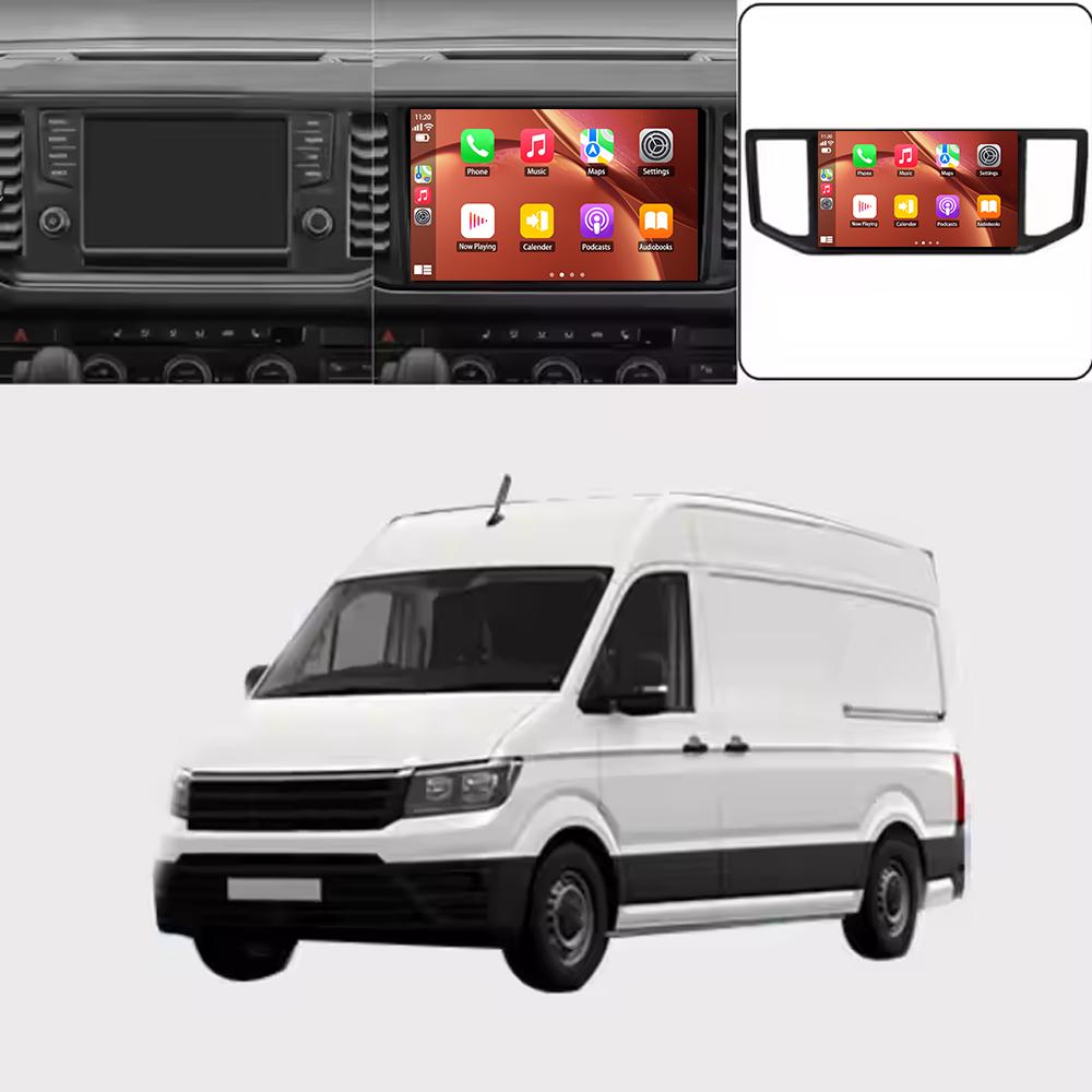 Car Radio Android For Volkswagen Crafter 2017 - 2021 GPS Navigation 5G Video Auto Stereo Wifi Multimedia Player 2din DVD