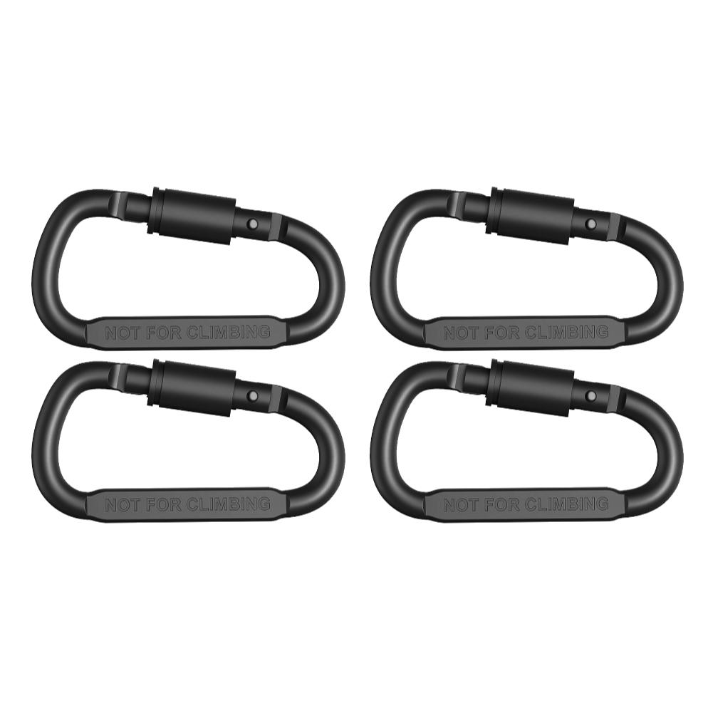 2-20Pcs Mini Carabiner Clips Alluminum Alloy D-ring Buckle Spring Snap Clip Hooks Keychain Carabiner for Keys Climbing Tools