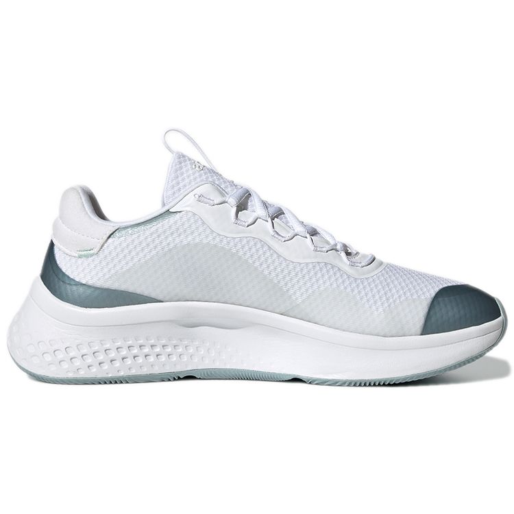 Adidas Neo Primrose Sleek Round Toe Lace-Up Slip-Resistant Durable Low-Top Casual Running Shoes Women sneaker White Blue GY5045