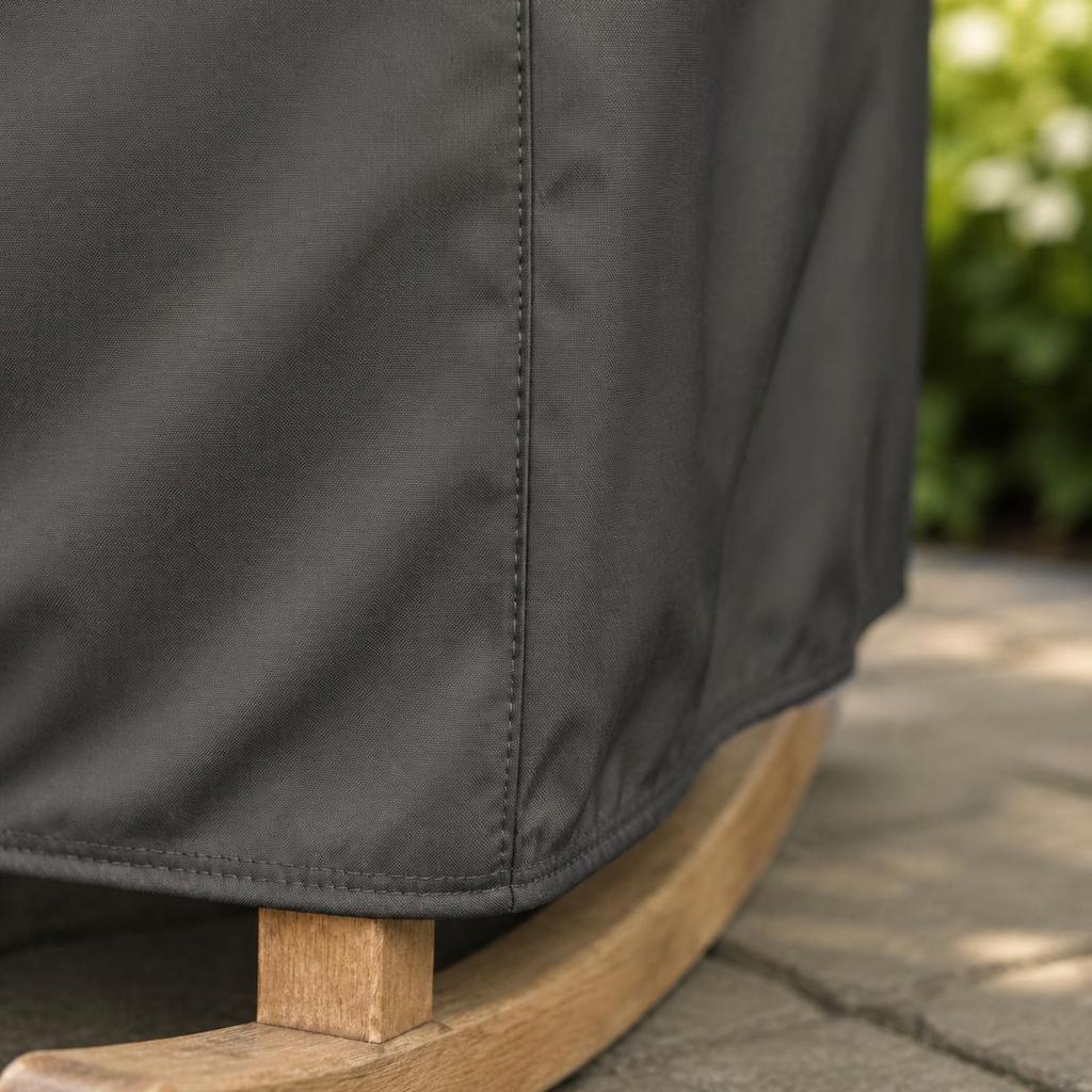 Wasserdichte Schaukelstuhl Abdeckung Wetterfeste Schaukelstuhl Abdeckung Outdoor Möbel Staubdicht Winddicht