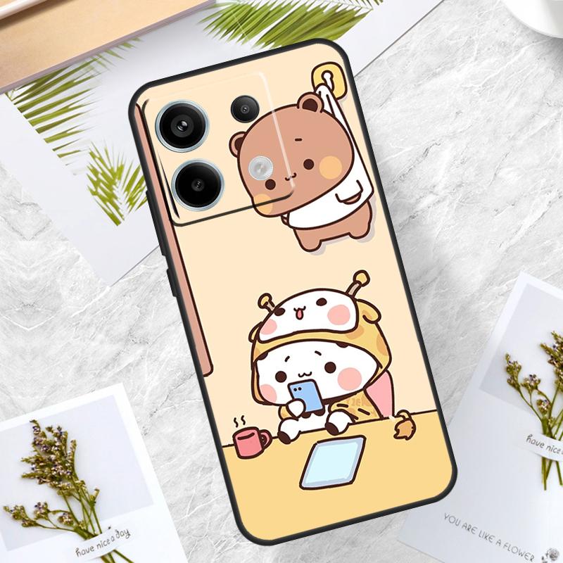 Bubu Dudu Case For Redmi Note 13 Pro Plus 12 11 10 9 Pro 9S 10S 11S 12S 10A 9C 10C 12C 13C Back Cover