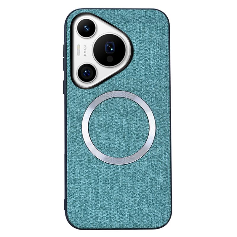 For Huawei Pura 70 Pro/Pura 70 Pro+ Case TPU+Cloth Dropproof Magnetic Phone Cover