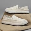 2024 Men's Breathable Canvas Shoes - Summer Casual, Non-Slip, Deodorant, Soft Sole, All-Match