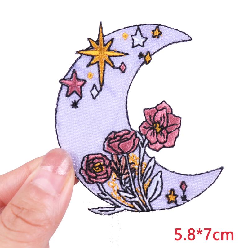 

Панк/Череп Вышитые нашивки на одежду Куртка Джинс DIY Цветок Череп Патч Приутюживаемые нашивки для одежды Пришить Вышивка Наклейка